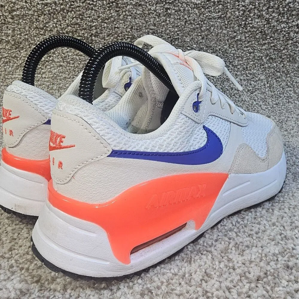 Nike Air‎ Max SC Women's 8 White Purple Orange Low Top Sneakers DM9538-101